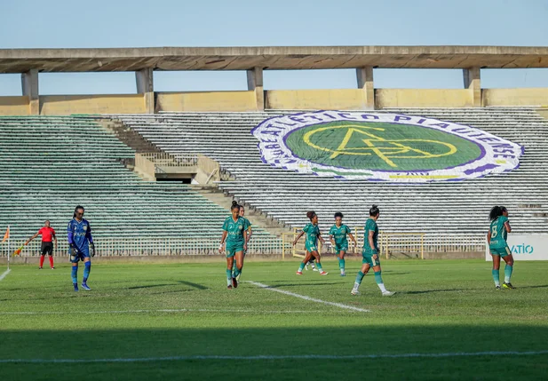 O jogo ocorreu no Albertão