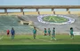 O jogo ocorreu no Albertão