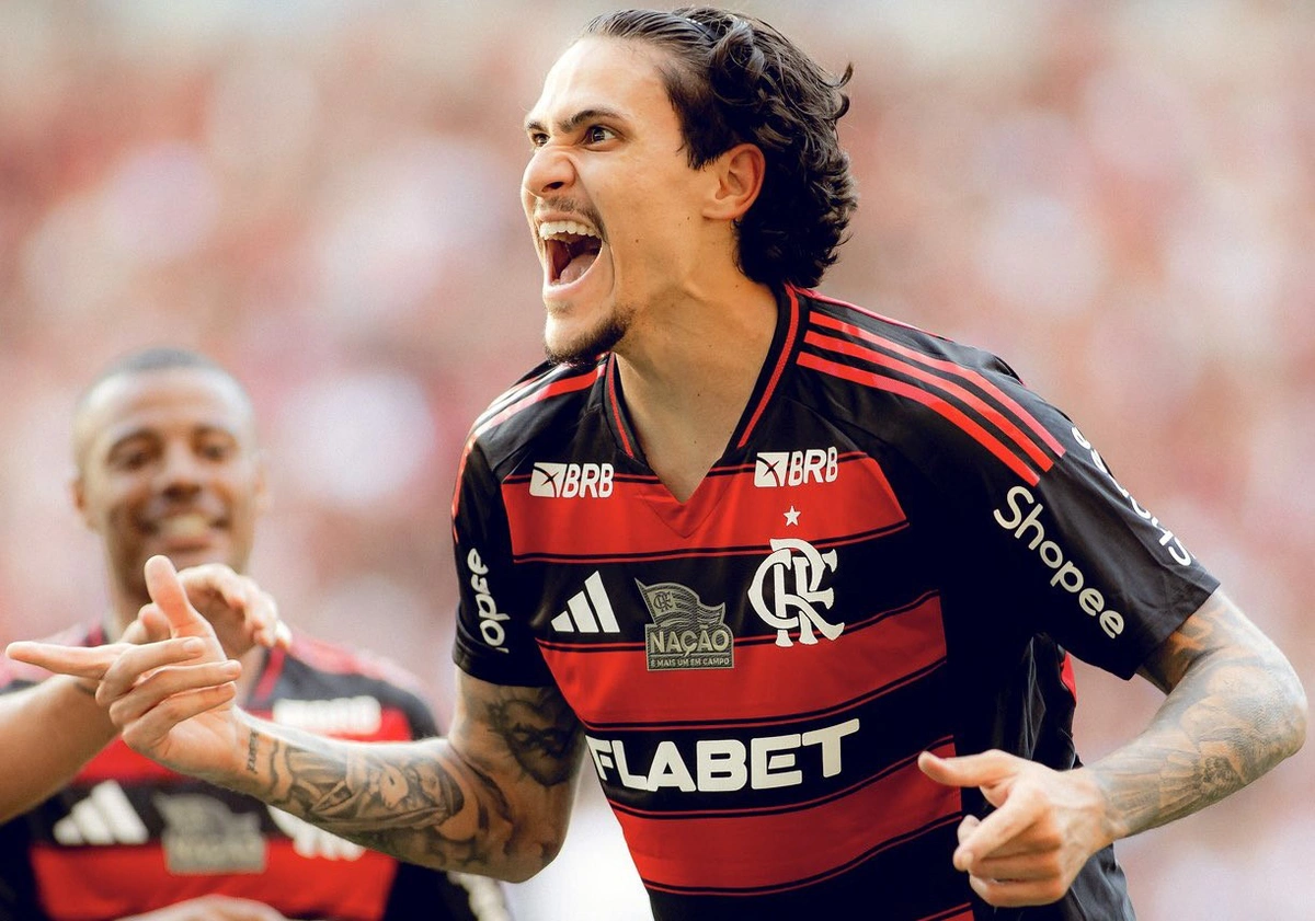 Pedro, atacante do Flamengo