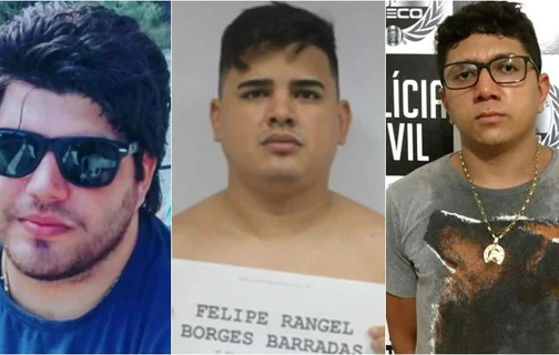 Pedro Veloso Nogueira Neto, Felipe Rangel Borges Barradas e Antônio Sousa da Silva