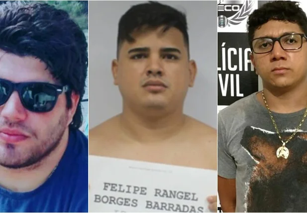 Pedro Veloso Nogueira Neto, Felipe Rangel Borges Barradas e Antônio Sousa da Silva