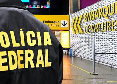 PF no Aeroporto de Guarulhos