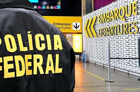 PF no Aeroporto de Guarulhos