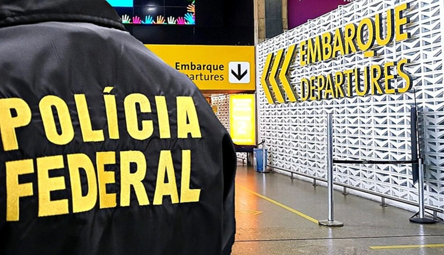 PF no Aeroporto de Guarulhos