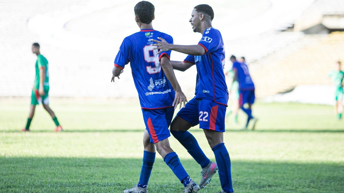 Piauí goleou o Skill Red pelo Campeonato Piauiense Sub-17