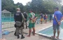 Polícia Militar no Clube dos Rodoviários
