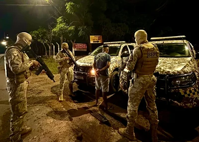 Polícia Militar prende foragido do sistema prisional
