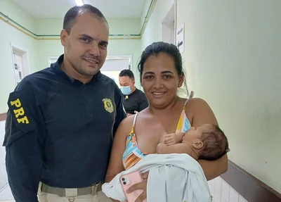 Policial rodoviário salvou bebê em Floriano