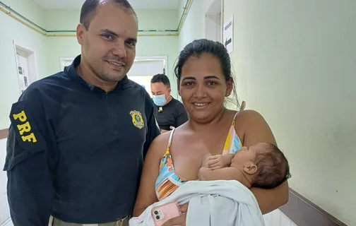 Policial rodoviário salvou bebê em Floriano
