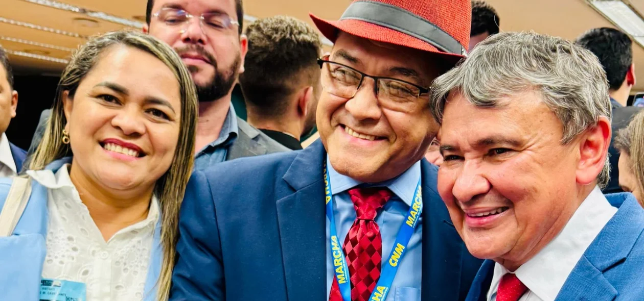 Prefeito Abdoral Melo e ministro Wellington Dias
