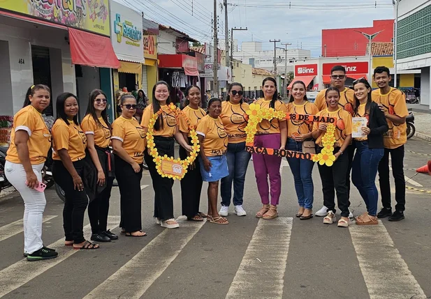 Prefeitura de Esperantina realiza panfletagem da campanha “Faça Bonito”