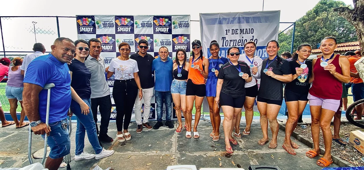 Prefeitura de São Félix do Piauí realiza o 1º Torneio do Trabalhador
