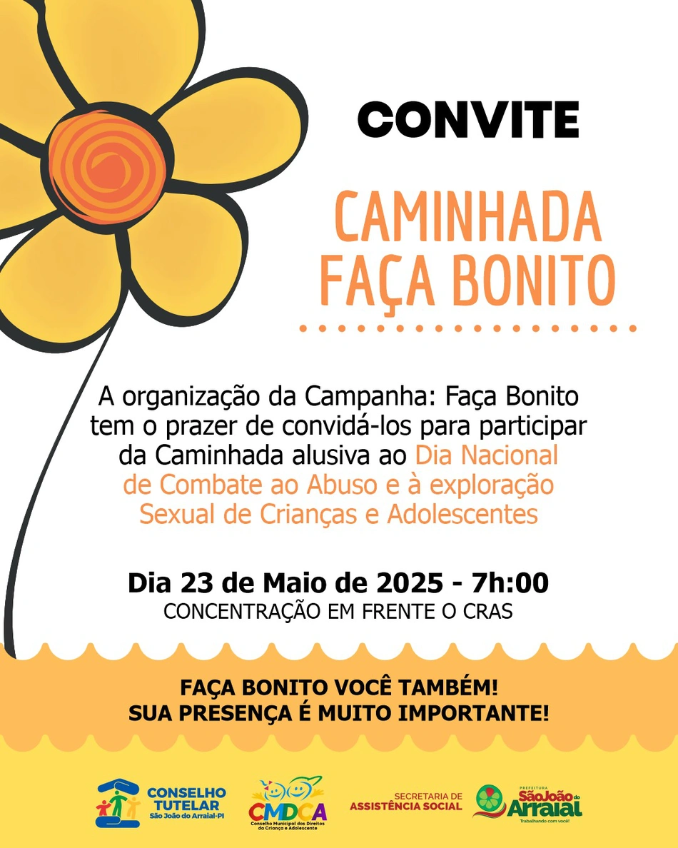 Prefeitura de São João do Arraial realiza caminhada