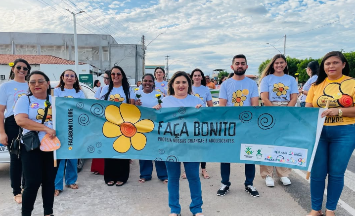 Prefeitura realiza caminhada em alusão ao “Maio Laranja”