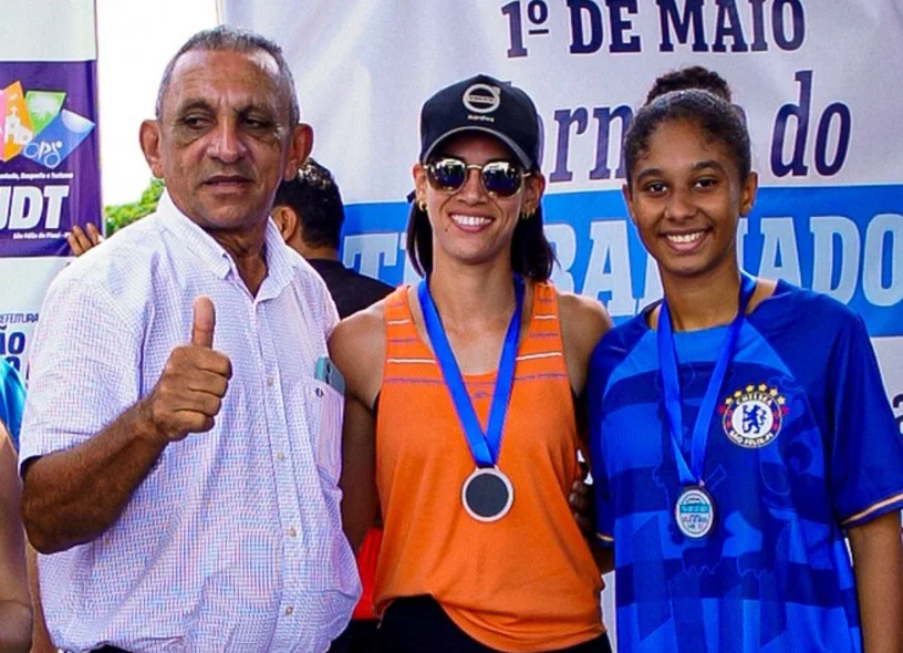 Premiações dadas a atletas locais