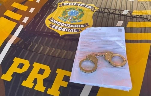 PRF cumpre mandado de prisão por pensão alimentícia
