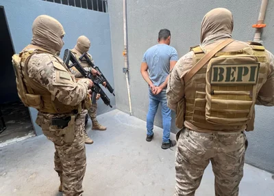 Prisão efetuada pelo BEPI em Picos