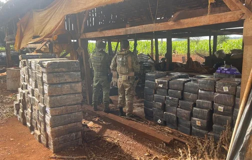 Quase 3 toneladas de maconha apreendidas no Paraná