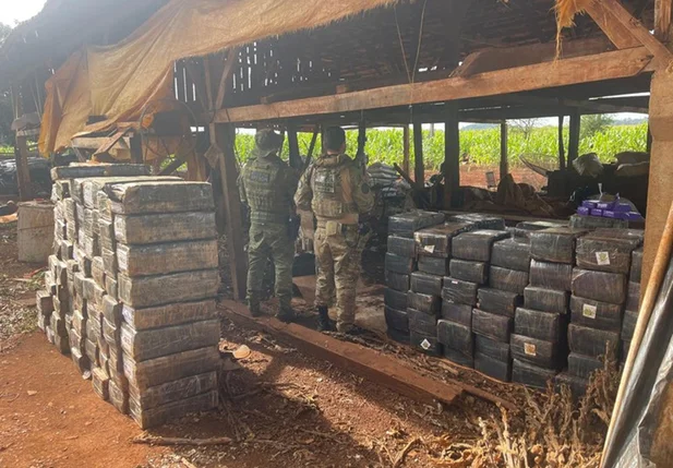 Quase 3 toneladas de maconha apreendidas no Paraná