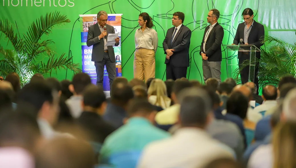 Rafael Fonteles em evento do BNDES