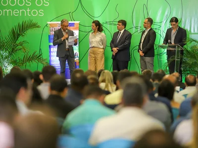 Rafael Fonteles em evento do BNDES