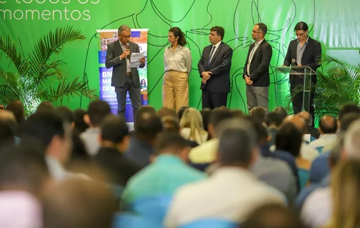 Rafael Fonteles em evento do BNDES