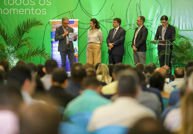 Rafael Fonteles em evento do BNDES