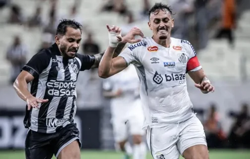 Santos e Ceará se enfrentaram pelo Brasileirão Série B de 2024