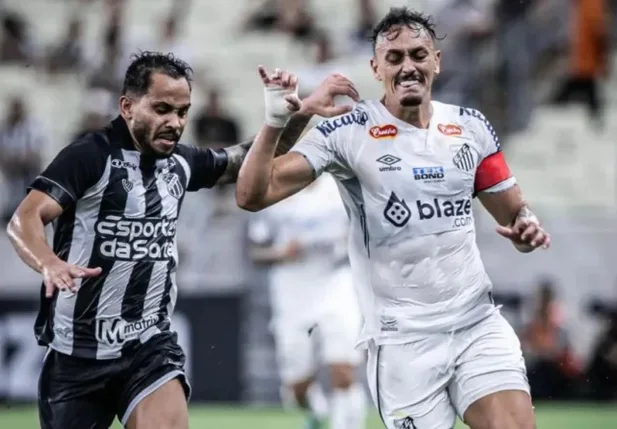 Santos e Ceará se enfrentaram pelo Brasileirão Série B de 2024
