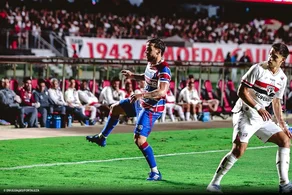 São Paulo ficando empate com o Fortaleza