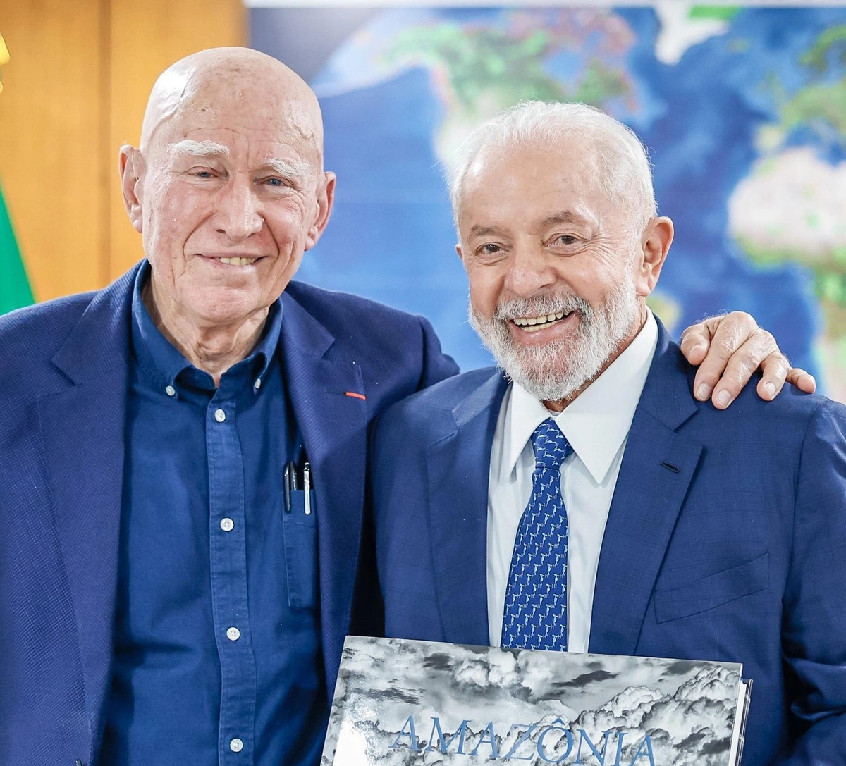 Sebastião Salgado e Lula