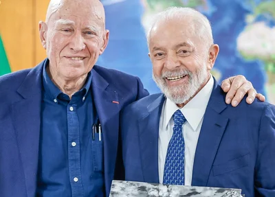 Sebastião Salgado e Lula