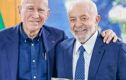Sebastião Salgado e Lula