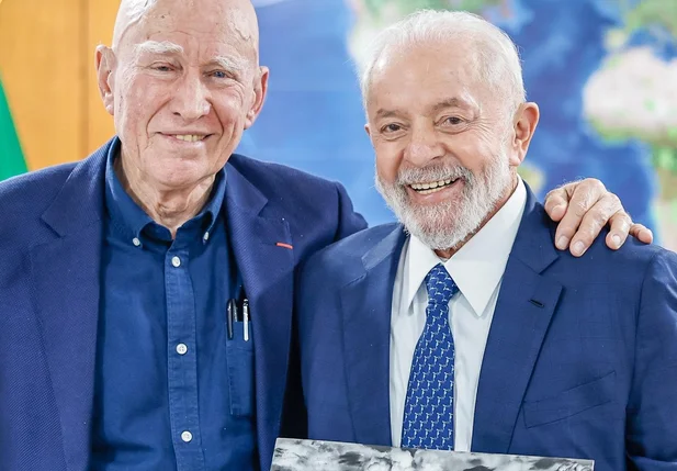 Sebastião Salgado e Lula