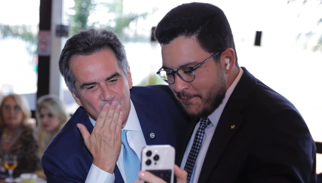 Senador Ciro Nogueira e deputado Jadyel Alencar