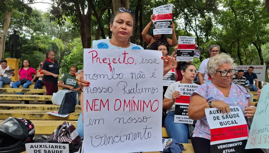 Servidores com reivindicações