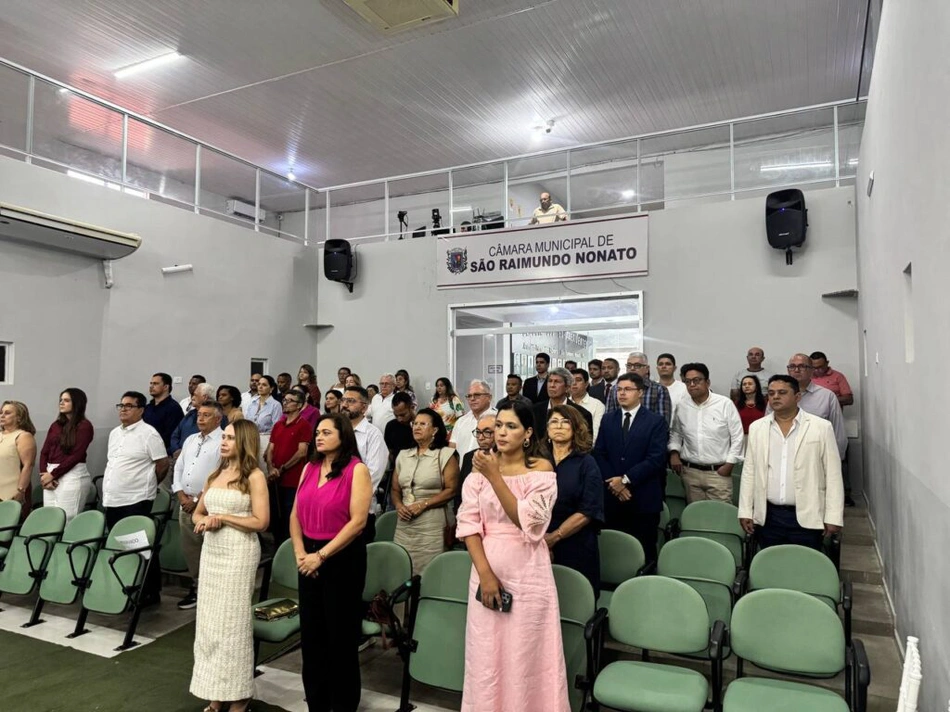 Sessão solene na Câmara Municipal de São Raimundo Nonato