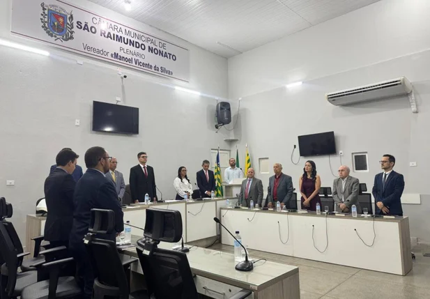 Sessão solene na Câmara Municipal de São Raimundo Nonato