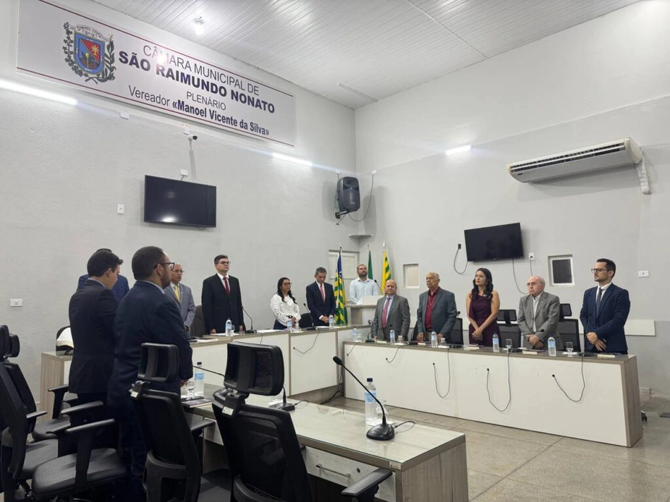 Sessão solene na Câmara Municipal de São Raimundo Nonato