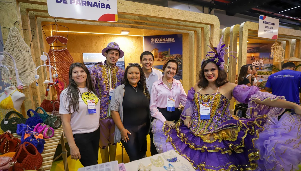 Stand da Prefeitura de Parnaíba na Fetur 2025