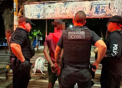 Suspeito de homicídio é preso pela Polícia Civil
