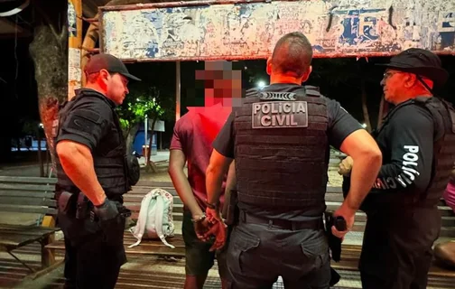 Suspeito de homicídio é preso pela Polícia Civil