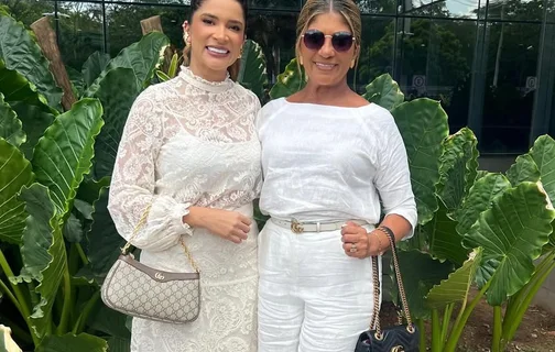 Tatiana Medeiros e Maria Odélia