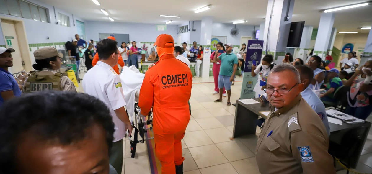 Tatiana Medeiros no hospital