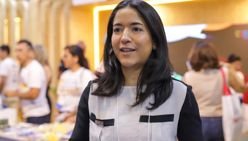 Thais Facundo, representando a Secretaria de Turismo do Ceará