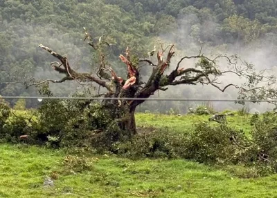 Tornado atingiu o Rio Grande do Sul