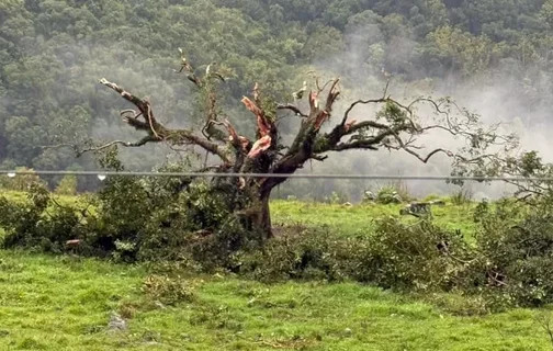 Tornado atingiu o Rio Grande do Sul