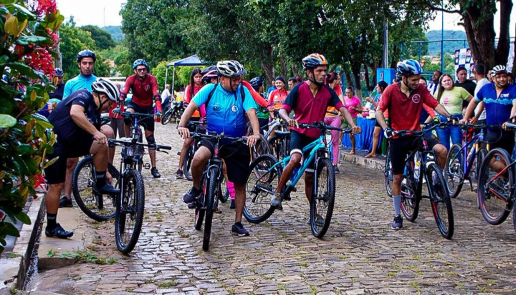 Trilha realizada no 1º Torneio do Trabalhador em São Félix do Piauí