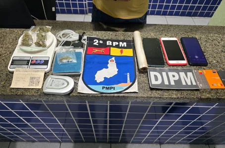Trio foi preso em Parnaíba com porções de "supermaconha"