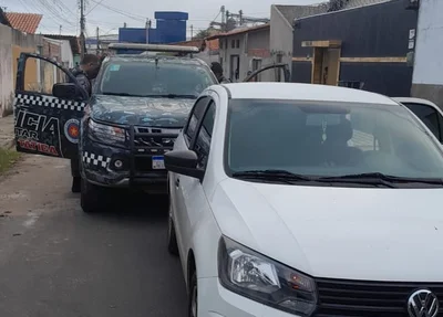 Veículo recuperado pela PM